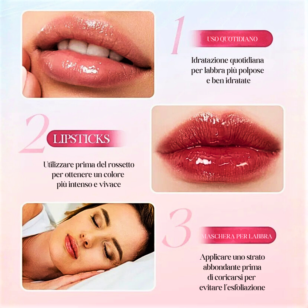 Maschera Labbra Rimpolpante alla Niacinamide 5X