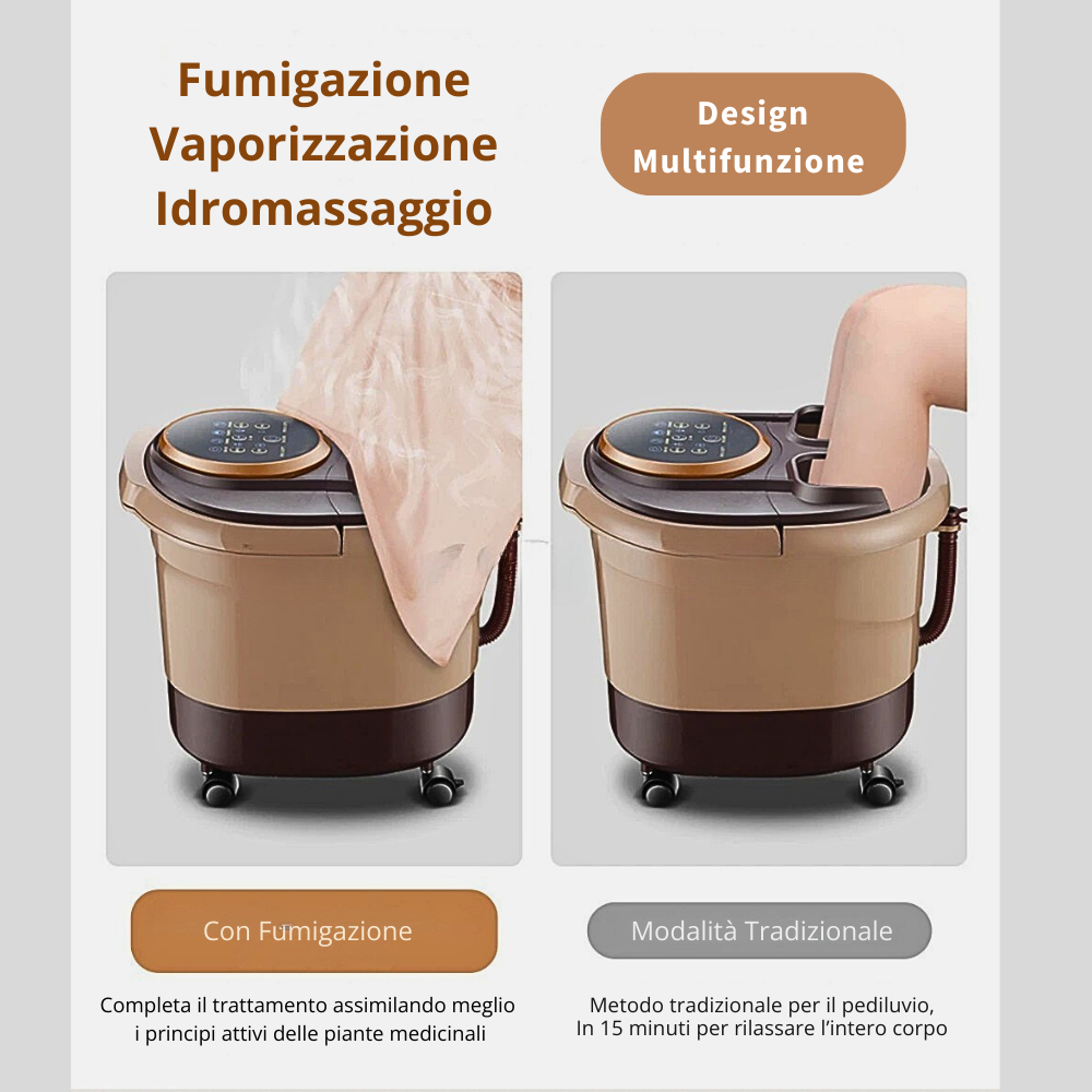 Dispositivo Massaggiante per Pediluvio