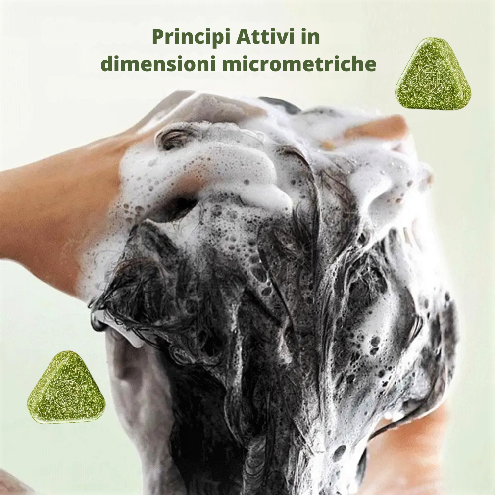 Shampoo Solido Fitoterapico alle 18 Erbe Medicinali