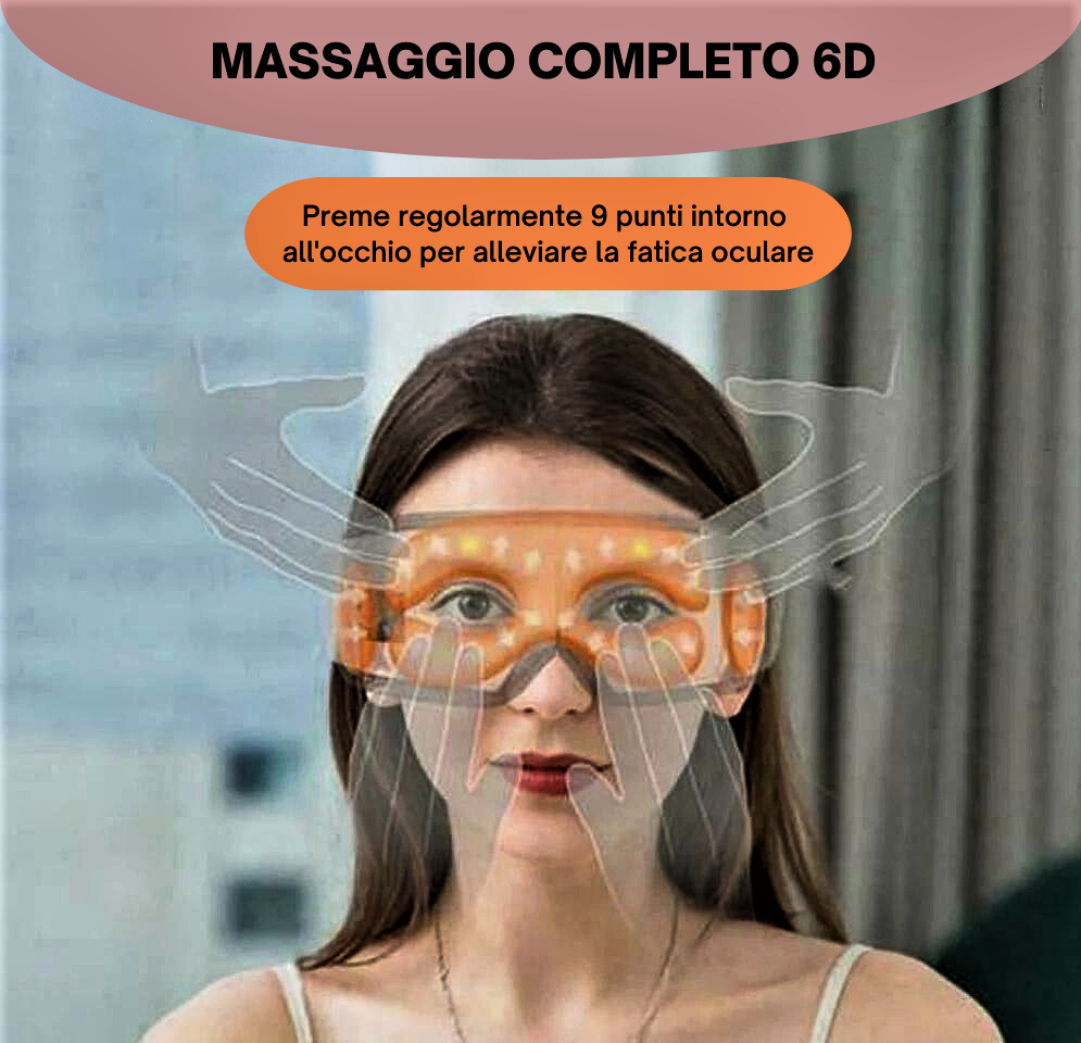 Massaggiatore Oculare con Bluetooth