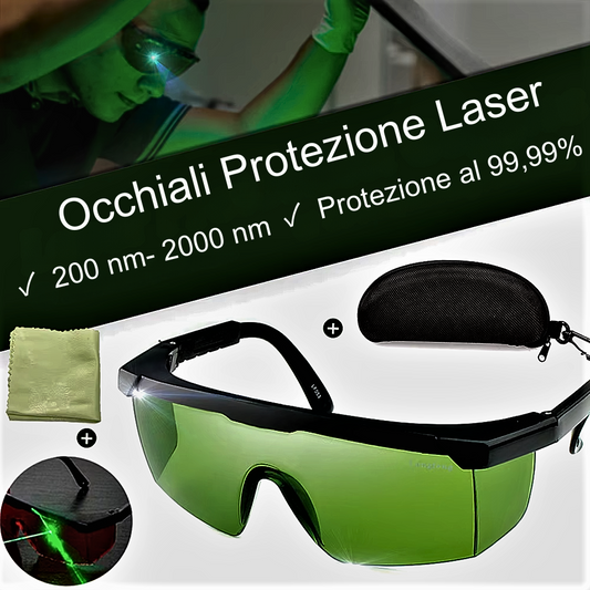 Gafas de seguridad para láser: proteja su vista durante los tratamientos de belleza