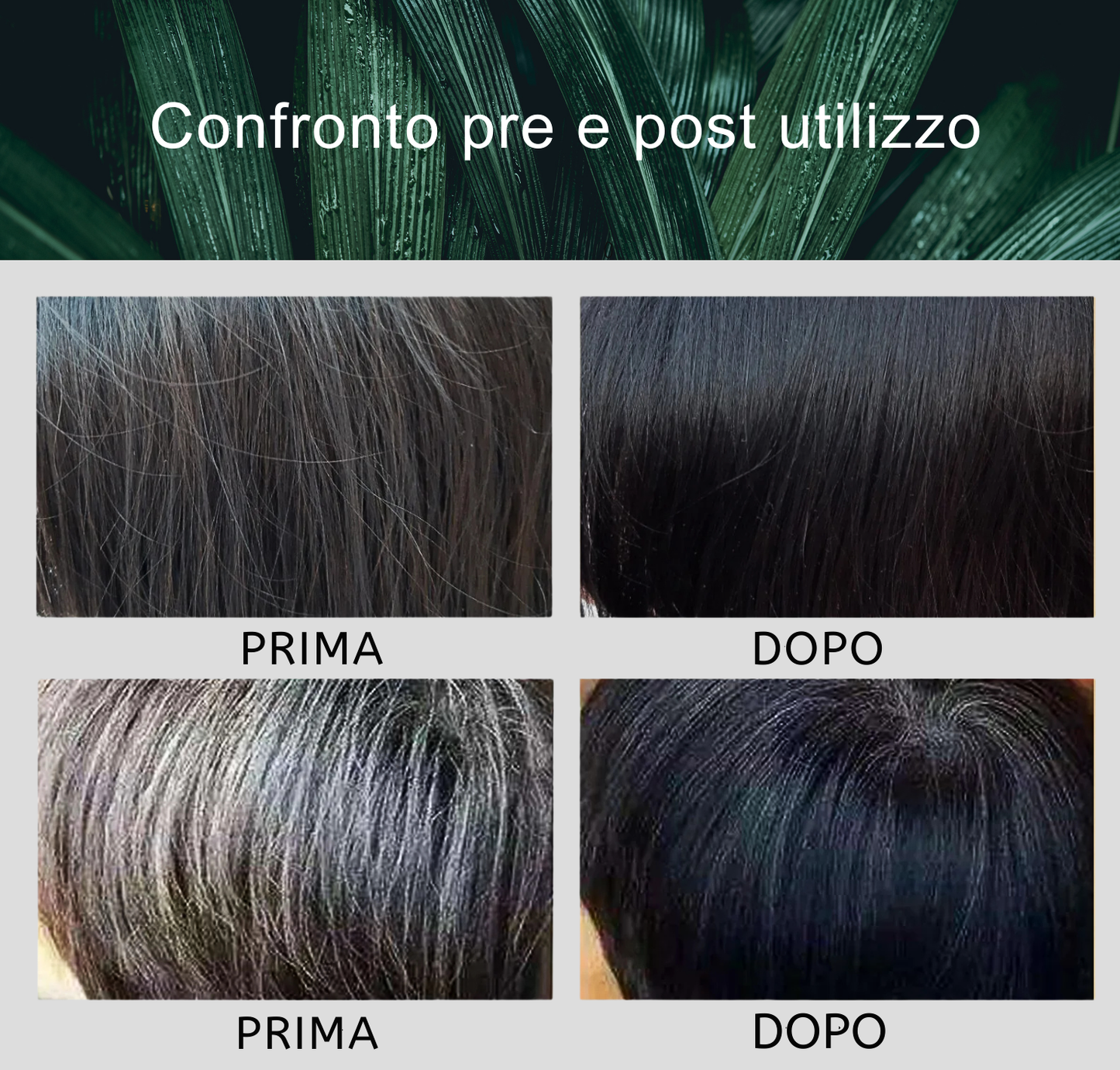 Shampoo Solido Anti-Grigio con He Shou Wu e Oli Botanici
