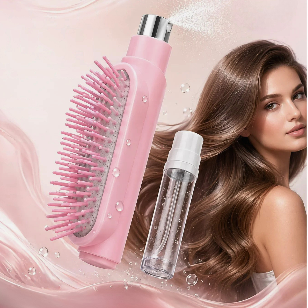 Spazzola Elettrica con Vaporizzatore Spray