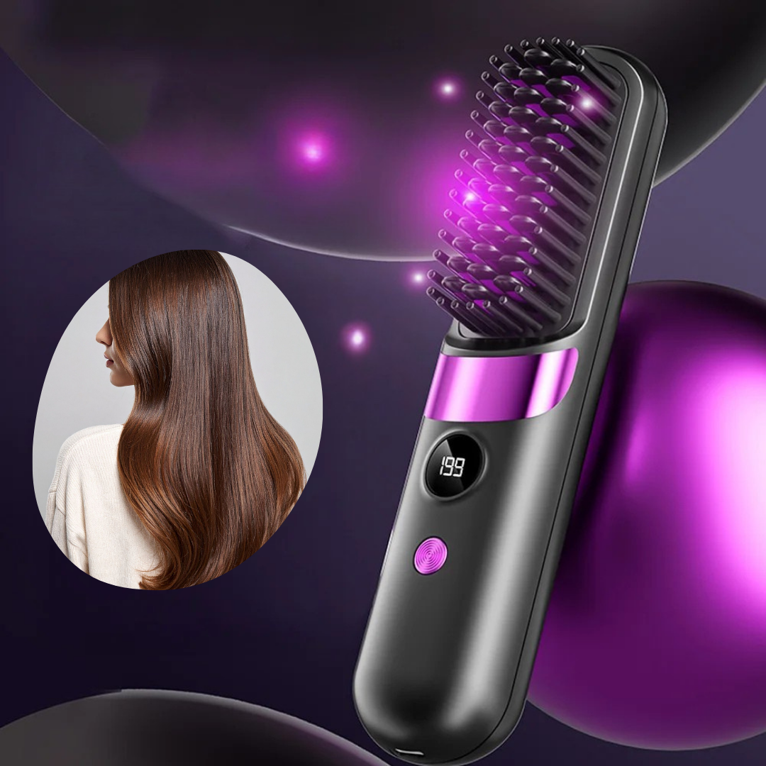 Spazzola Wireless Modellante agli Ioni Negativi