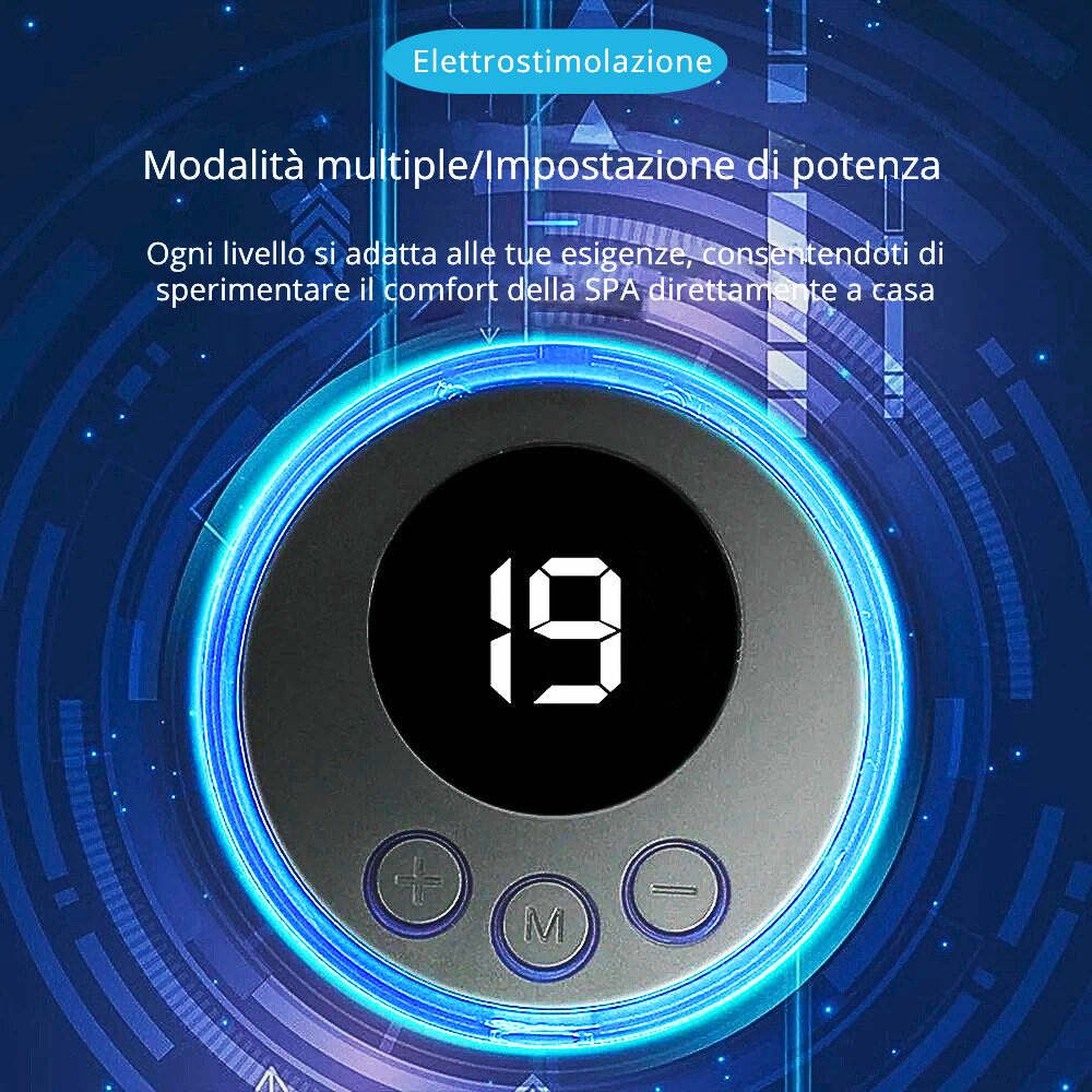 Tappetino per Riflessologia Plantare con Elettrostimolazione