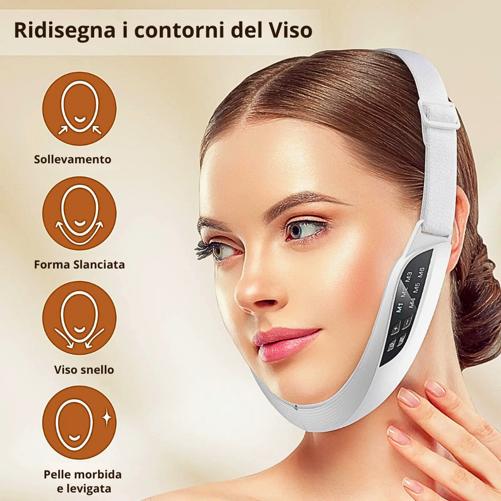 Maschera Lifting con Elettroterapia