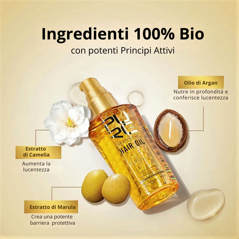 Olio Riparatore con Essenze Vegetali e Aminoacidi