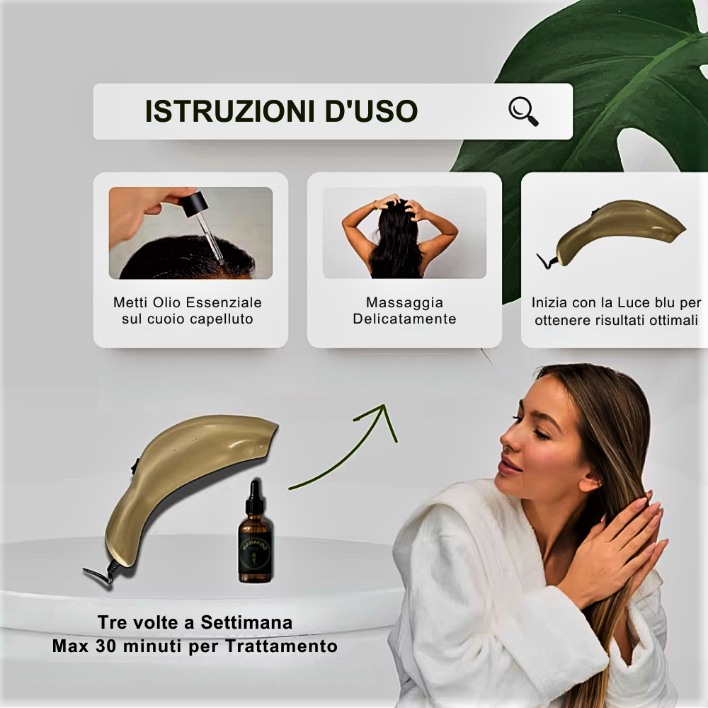 Fotobiostimolazione a LED Fotonici: Capelli Sani e Forti