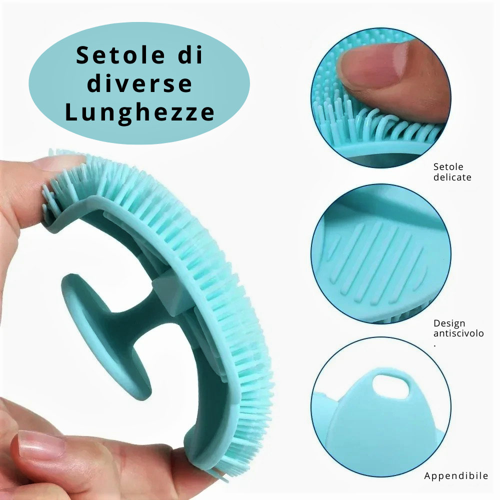 Spugna Scrubber in Silicone Alimentare