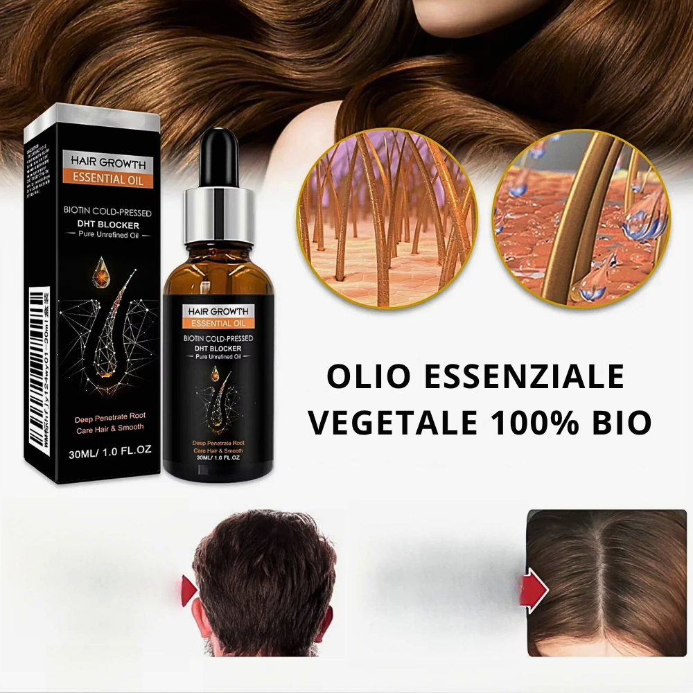 Siero Tricologico agli Oli Essenziali Vegetali