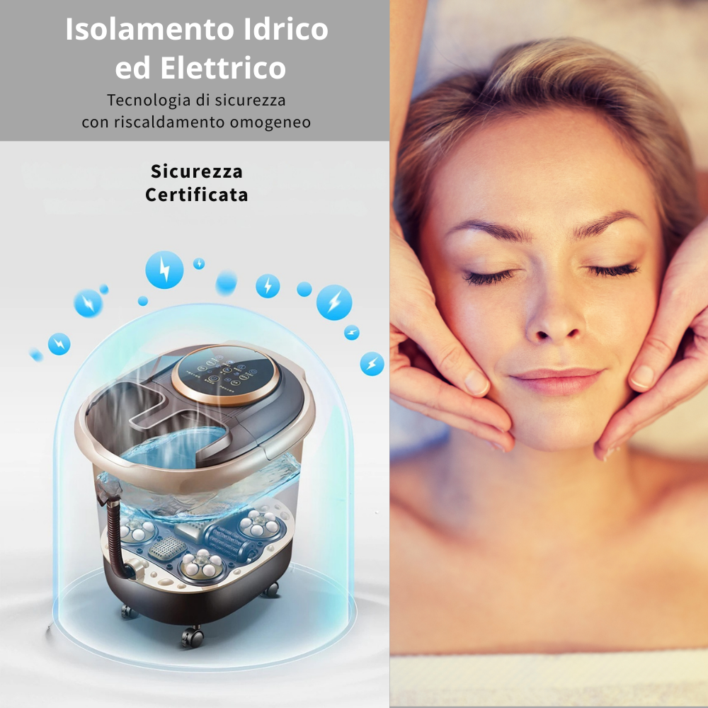 Dispositivo Massaggiante per Pediluvio