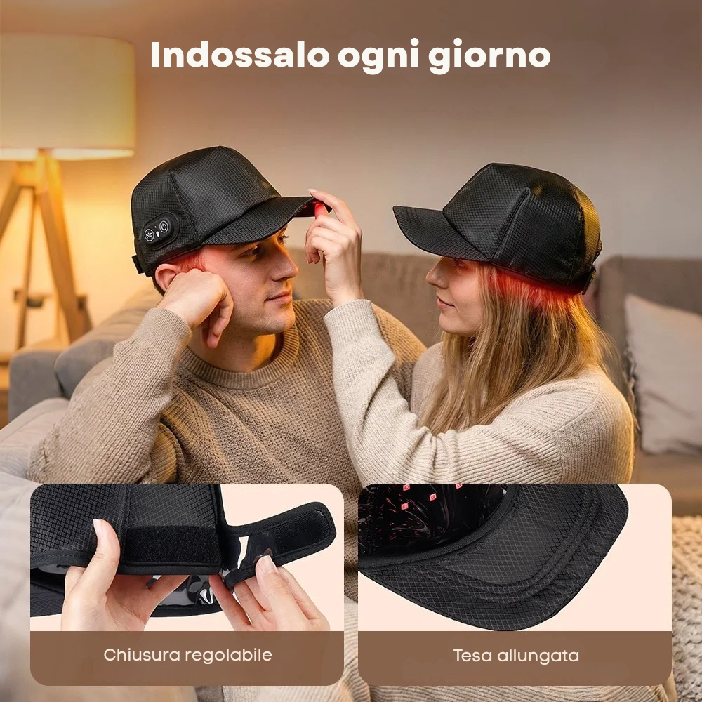 Dispositivo di Ricrescita con Tecnologia LLLT
