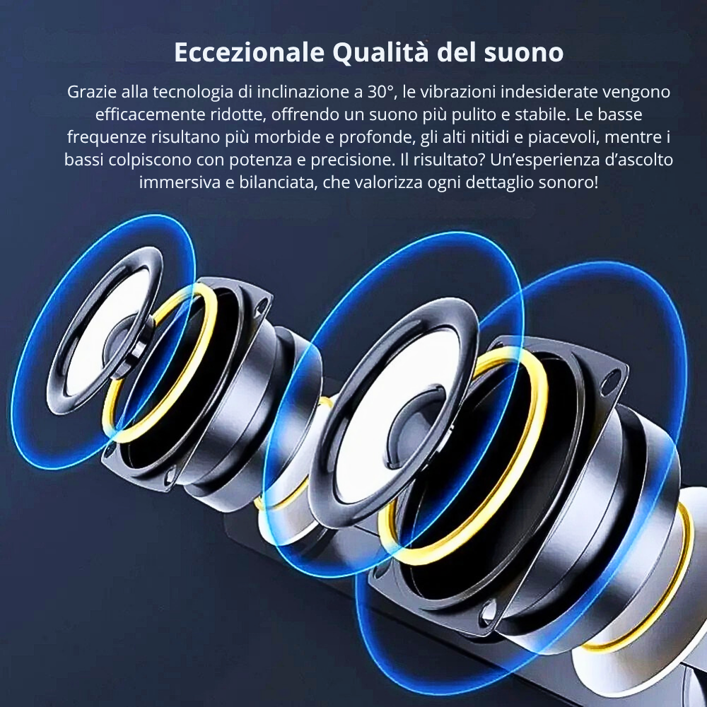 Autoparlante Home Theater 9D per Effetti Stereo Cinematografici