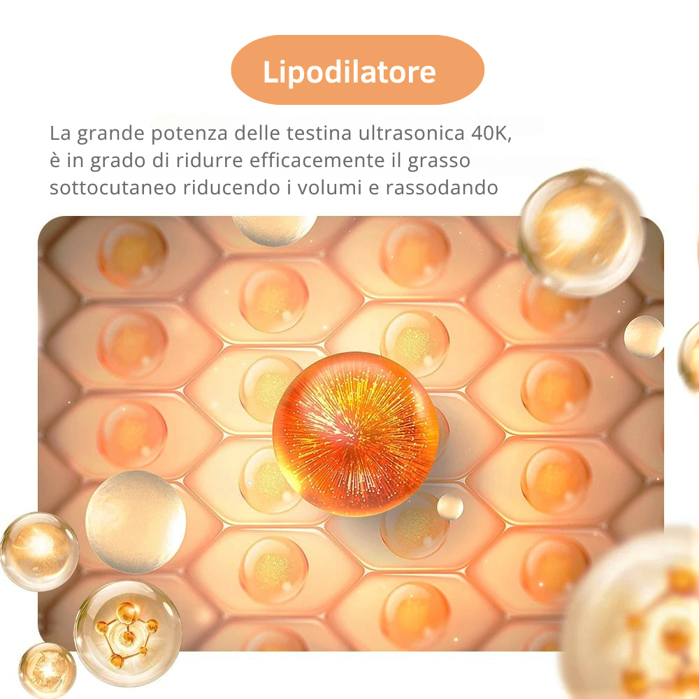 Dispositivo Professionale di Cavitazione 3 in 1