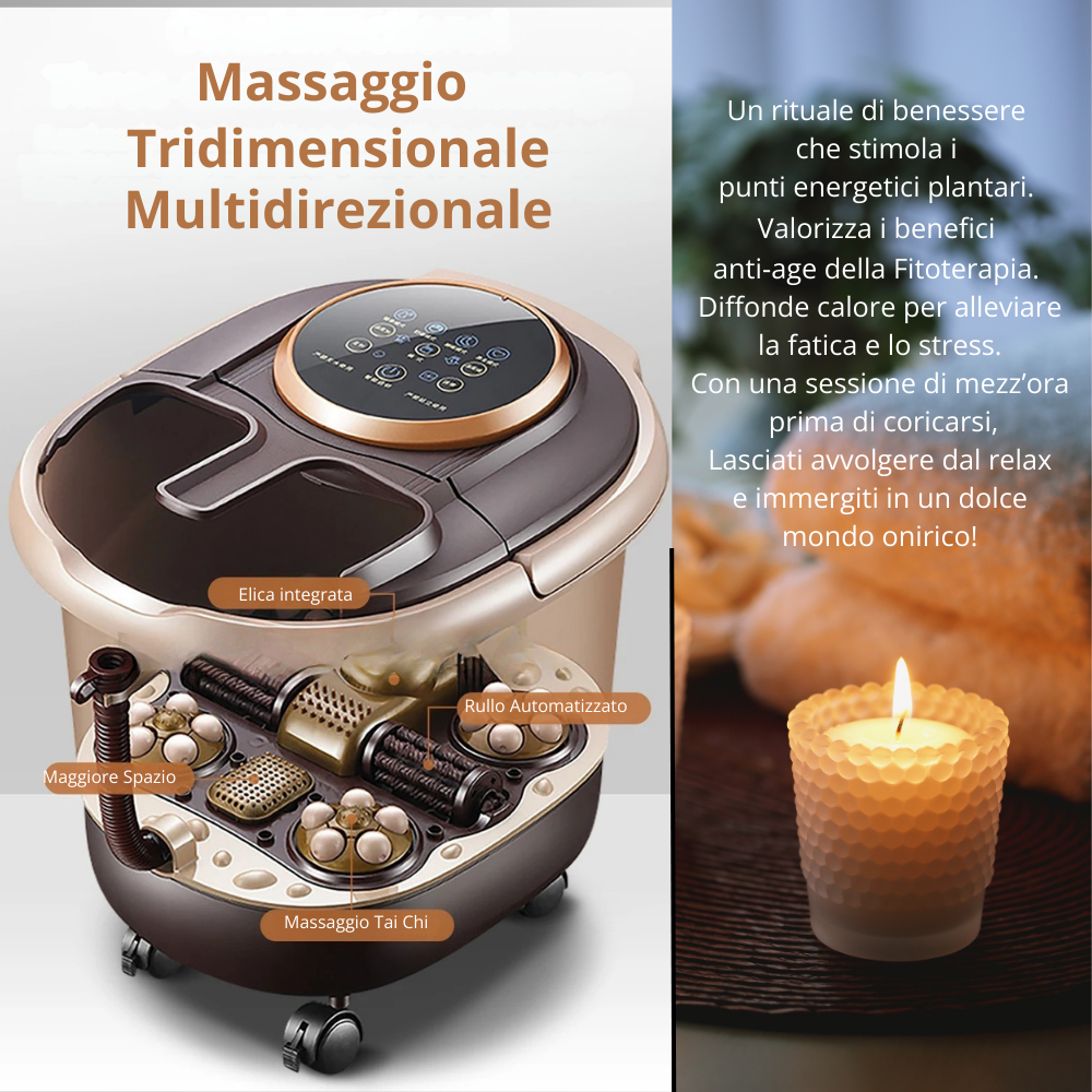 Dispositivo Massaggiante per Pediluvio