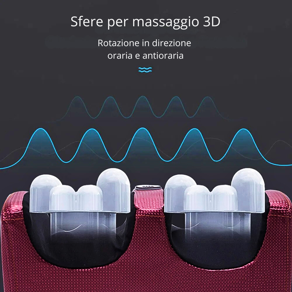 Massaggiatore per Riflessologia Plantare con Termoterapia