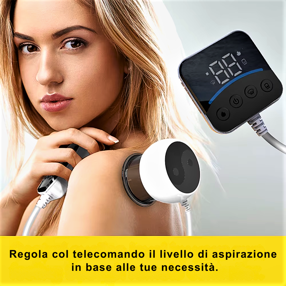 Dispositivo Elettronico 4 in 1 per Coppettazione Anticellulite