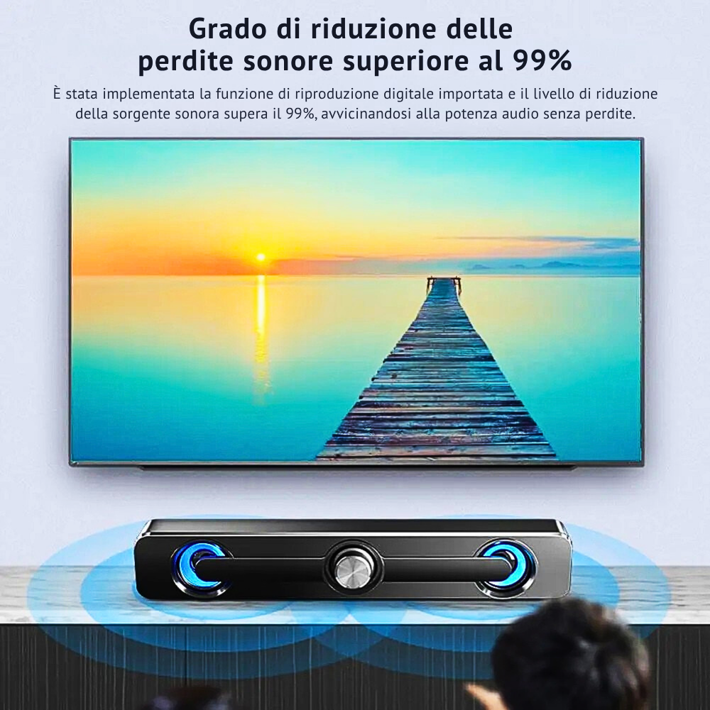 Autoparlante Home Theater 9D per Effetti Stereo Cinematografici
