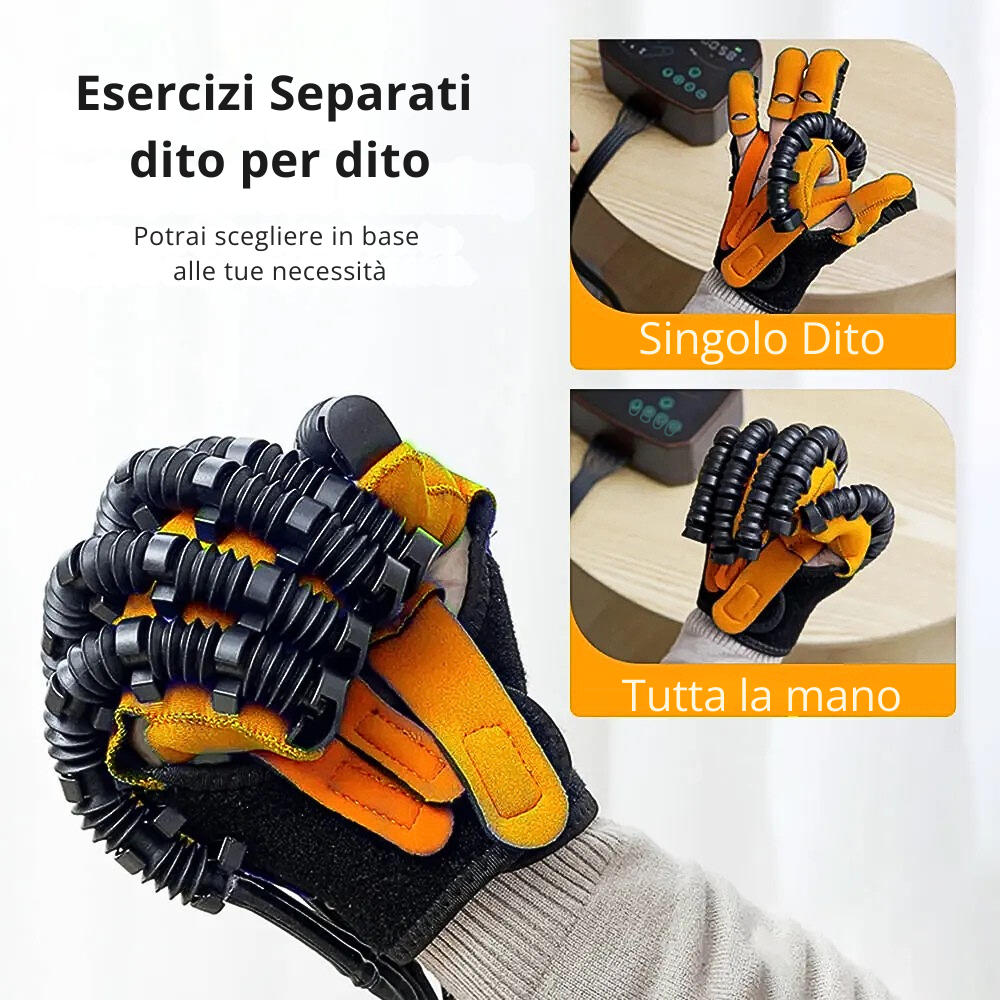 Guanto Robotico Esoscheletrico per la Riabilitazione delle Mani