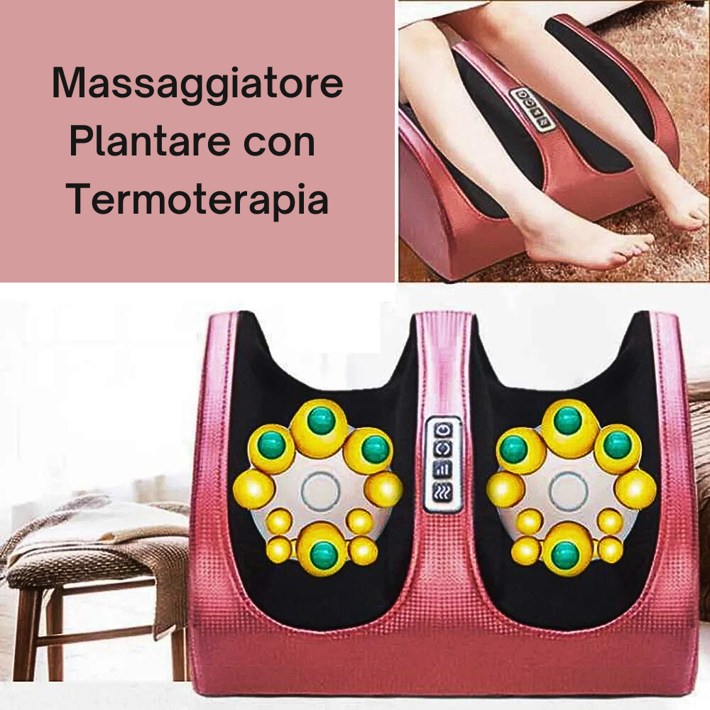 Massaggiatore per Riflessologia Plantare con Termoterapia