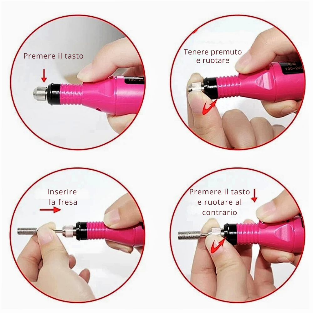 Set Professionale per Manicure