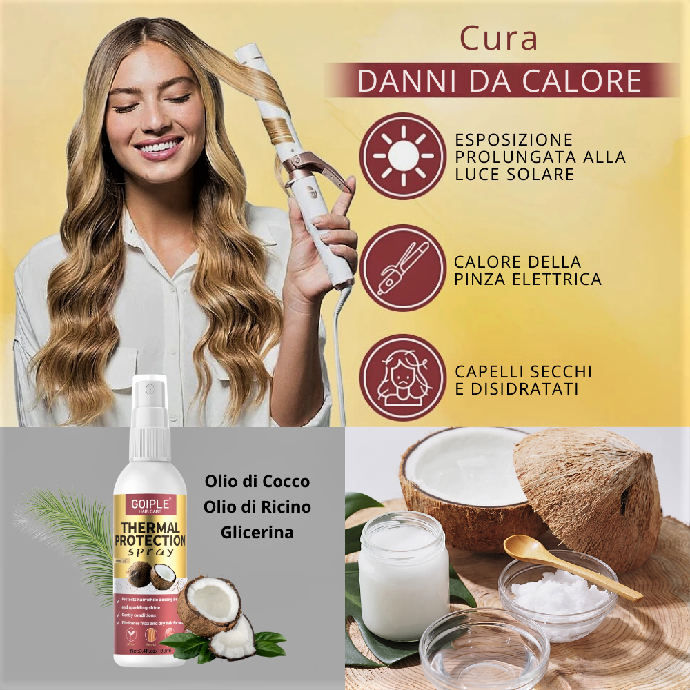 Set di 3 Prodotti Naturali per la Cura dei Capelli