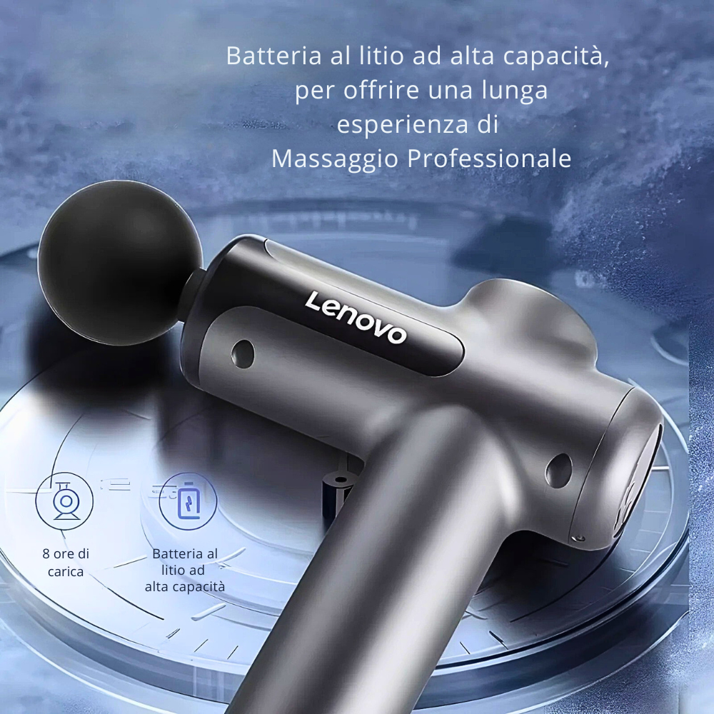 Massaggiatore Professionale con 8 Testine