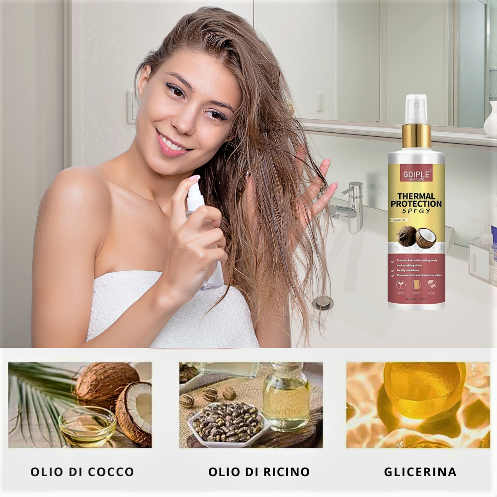 Set di 3 Prodotti Naturali per la Cura dei Capelli