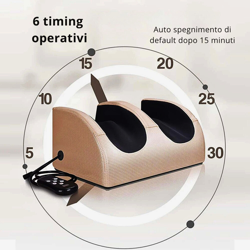 Massaggiatore per Riflessologia Plantare con Termoterapia