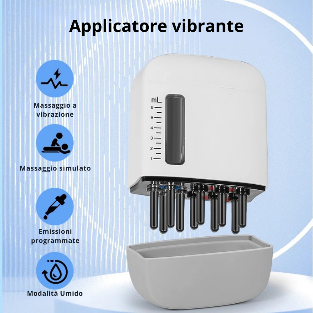 Applicatore Professionale 3 in 1 con Fotobiostimolazione LED