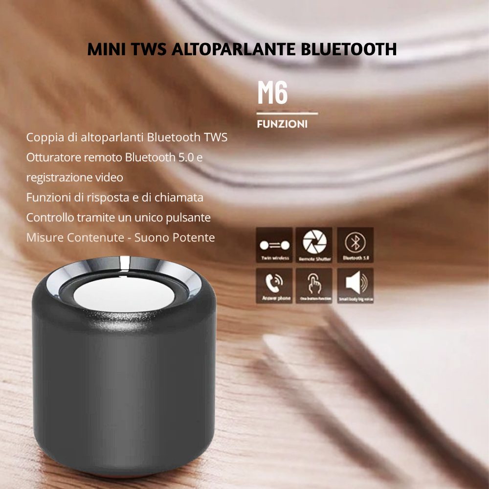 Mini Speaker per Cellulari e Dispositivi Audio Video