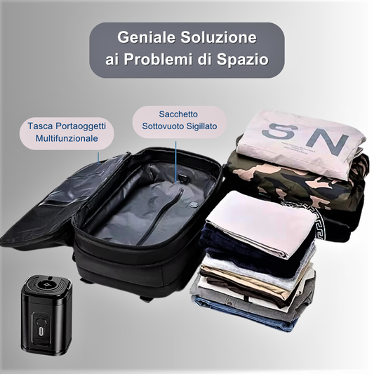 Mochila expandible con bomba de vacío 3 en 1: la innovación revoluciona tus viajes