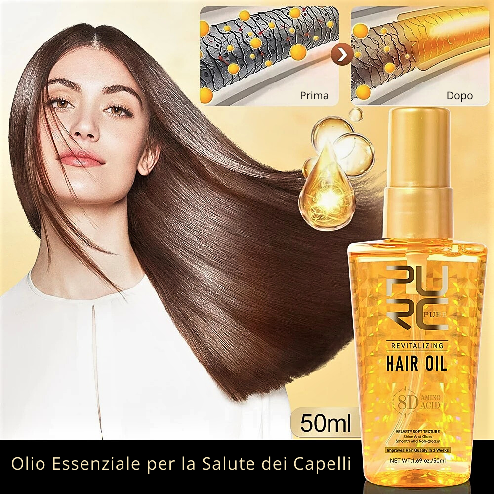 Olio Riparatore con Essenze Vegetali e Aminoacidi