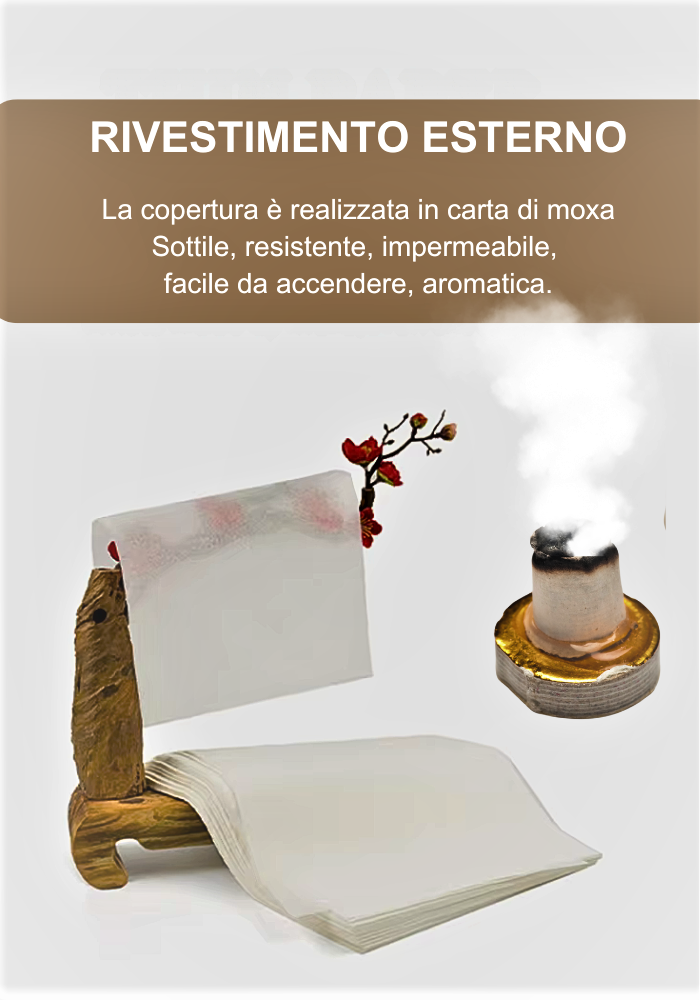 Mini Candele di Moxa per Agopuntura: Trattamento Sinergico per il Benessere Profondo
