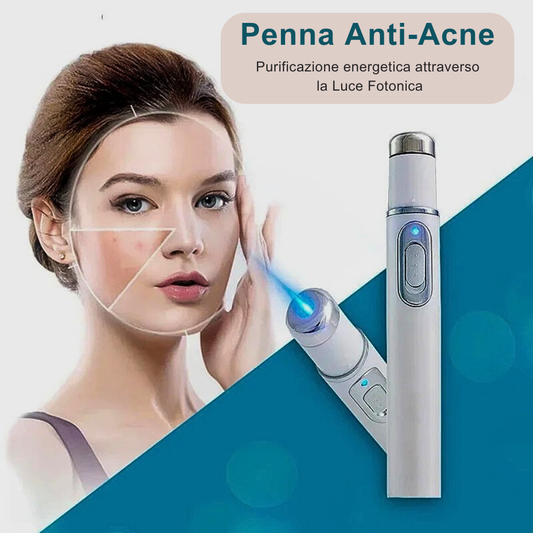 Penna Fotonica con luce blu 415 nm – Trattamento anti-acne avanzato e rigenerazione cutanea