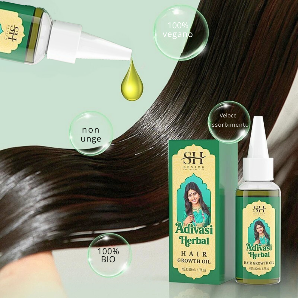 Siero Ayurvedico Anti Caduta e Ricrescita