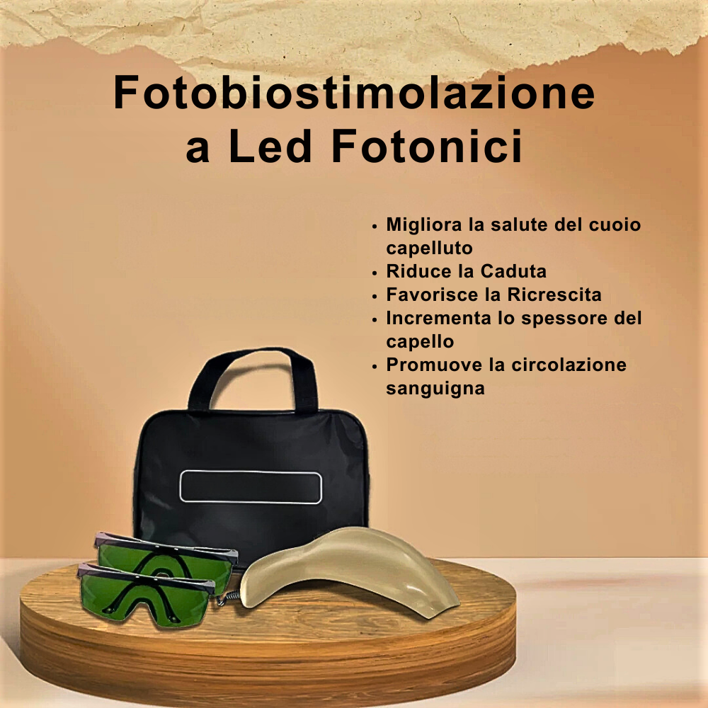Fotobiostimolazione a LED Fotonici: Capelli Sani e Forti
