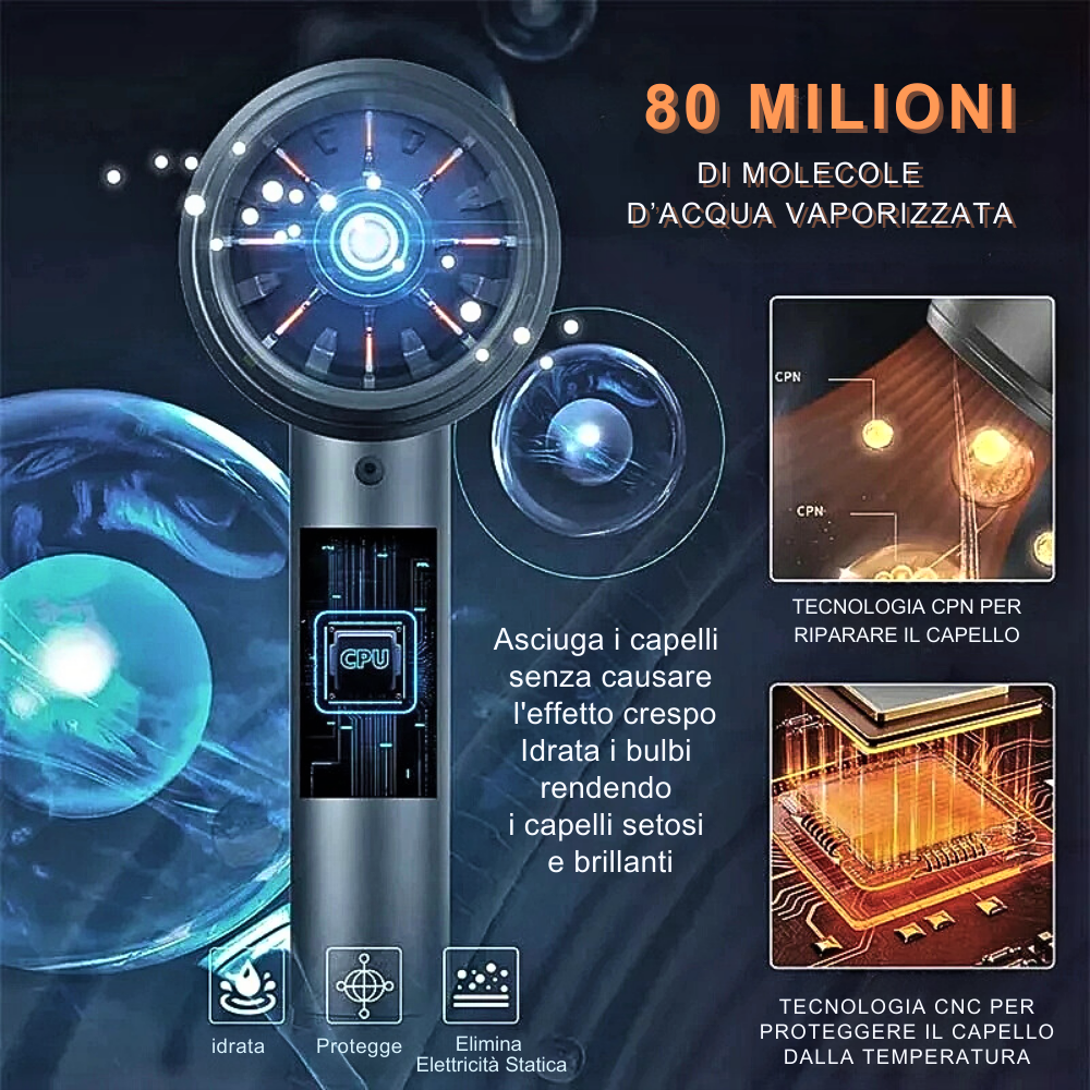 Asciugacapelli Smart 4-in-1