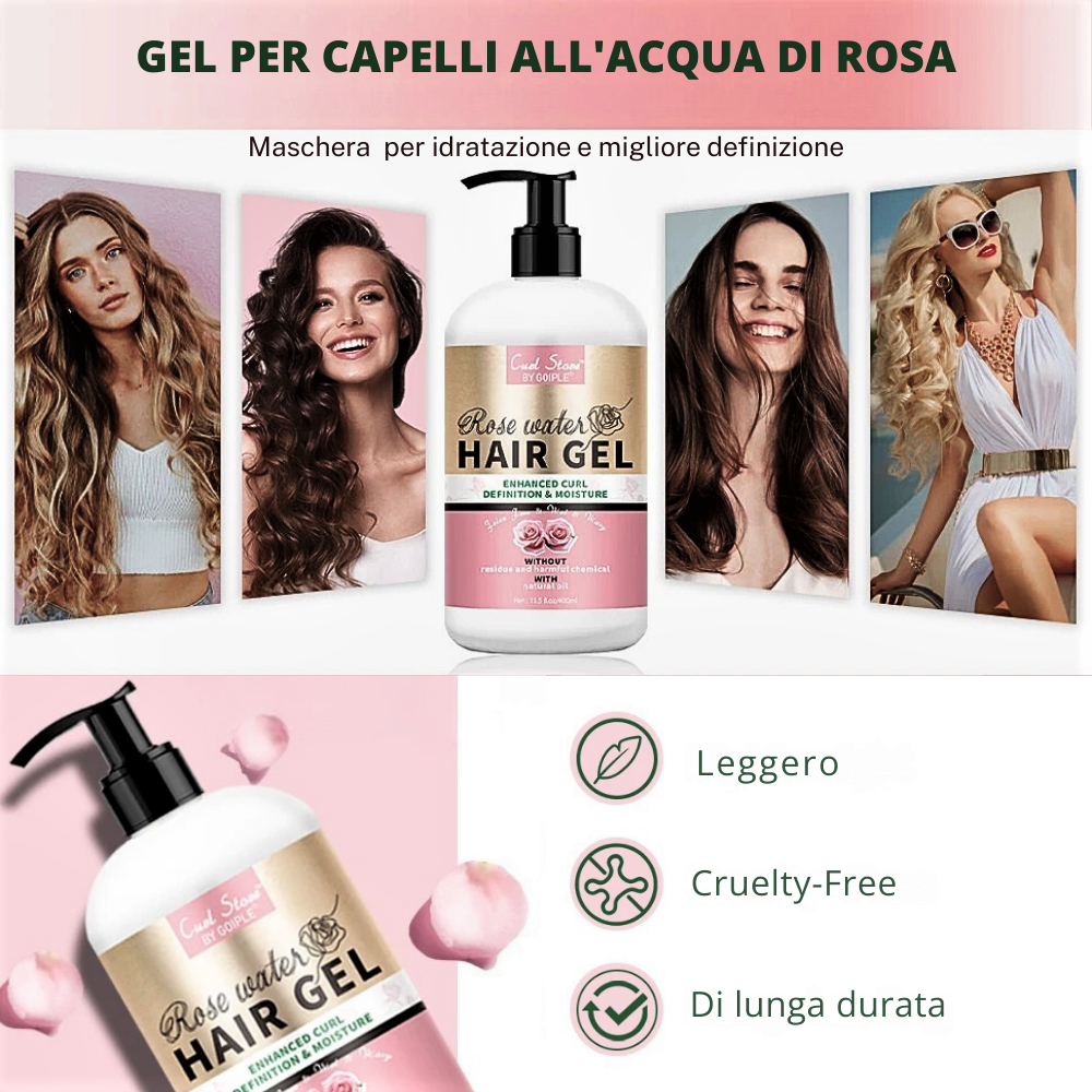 Set di 3 Prodotti Naturali per la Cura dei Capelli