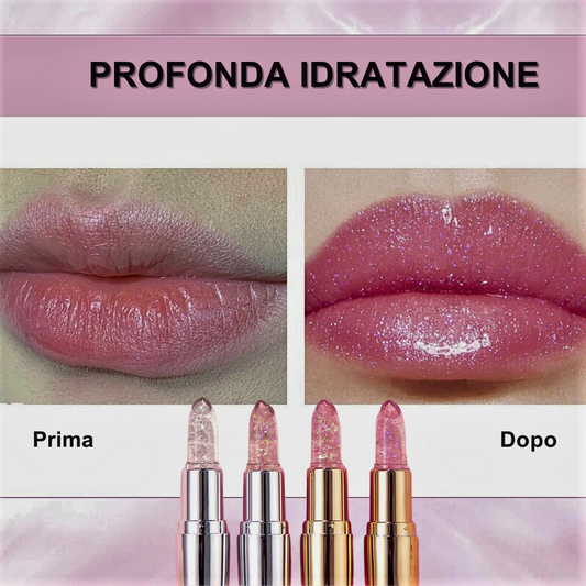 Rossetto Glitterato Magico! Il colore perfetto per Te, sempre diverso!