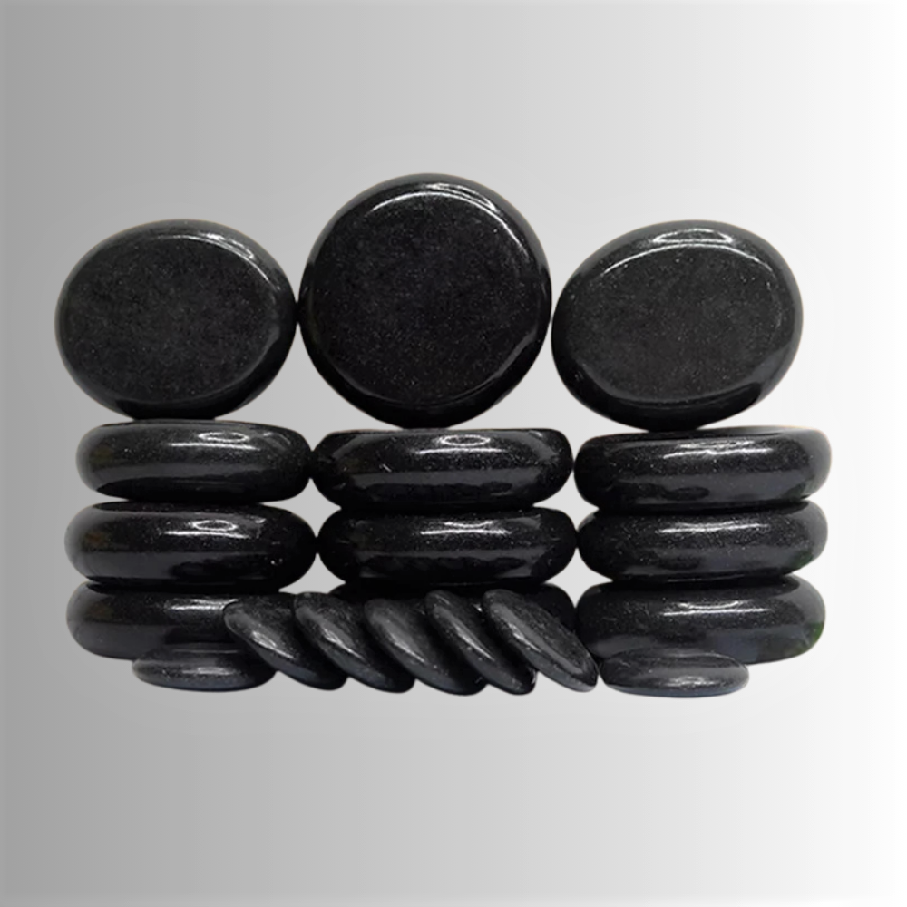 Set 20 Pietre Laviche per Massaggio caldo/freddo