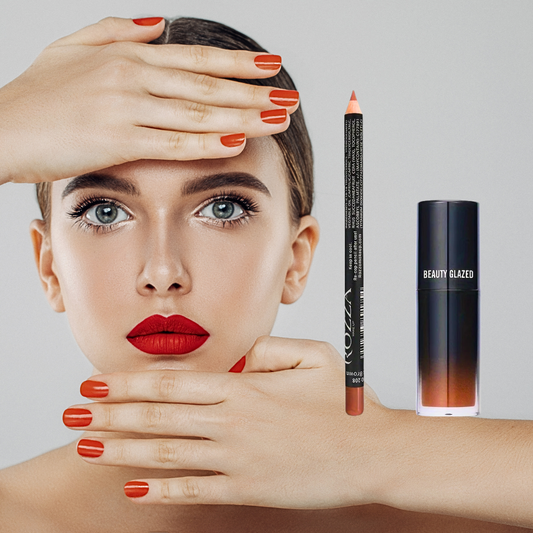 Set di Lip Liner e Gloss con Squalane Vegetale