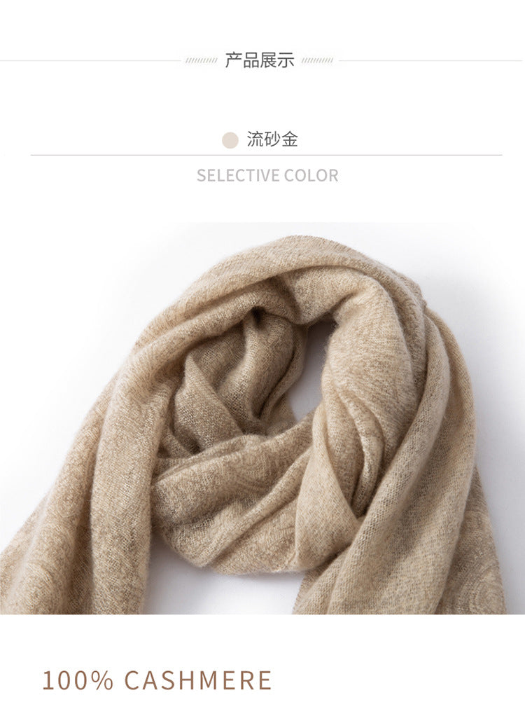 Sciarpa in Puro Cachemire Jacquard