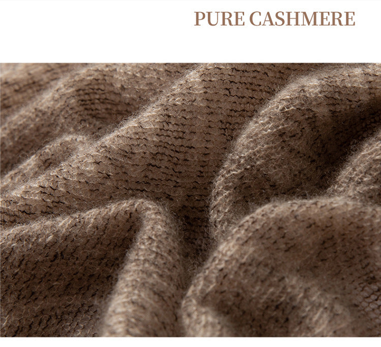 Sciarpa in Puro Cachemire Jacquard