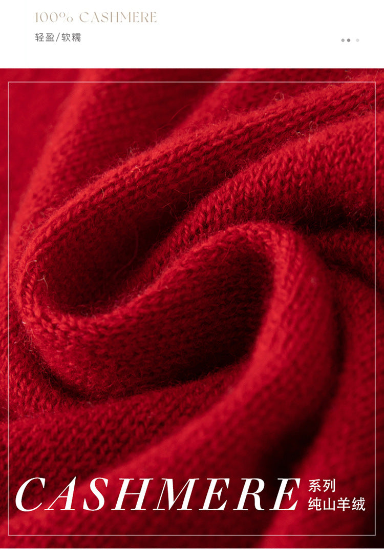Sciarpa in Puro Cashmere in Tinta Unita