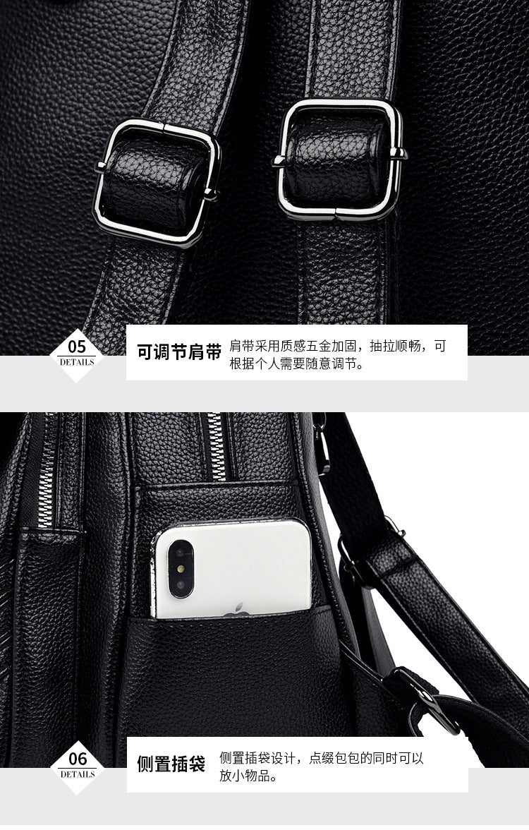 Backpack for Women, 2025 New Style, Tassel Pendant, Large Capacity Mommy Bag, Student School Bag, Outdoor Travel Bag, Export