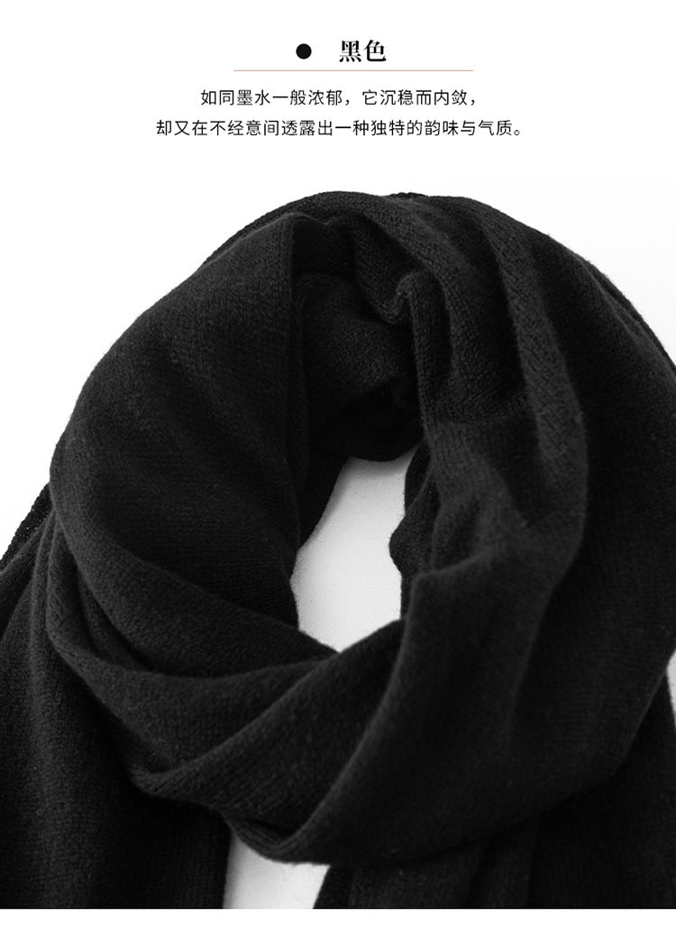 Sciarpa in Puro Cashmere in Tinta Unita