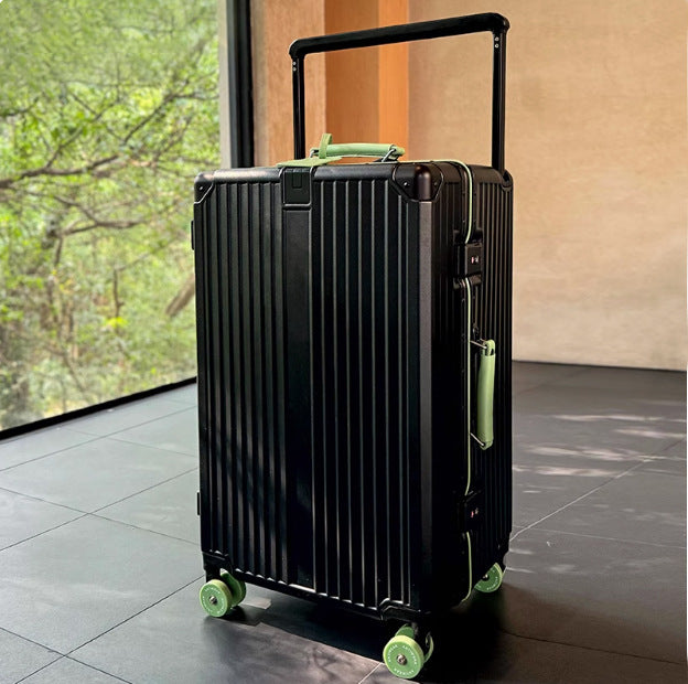 KLQDZMS Travel Luggage 24"26"28"30 Inch Women's Large Capacity Trolley Case 20 ”ABS+PC Boarding Case Men's Cabin Suitcase