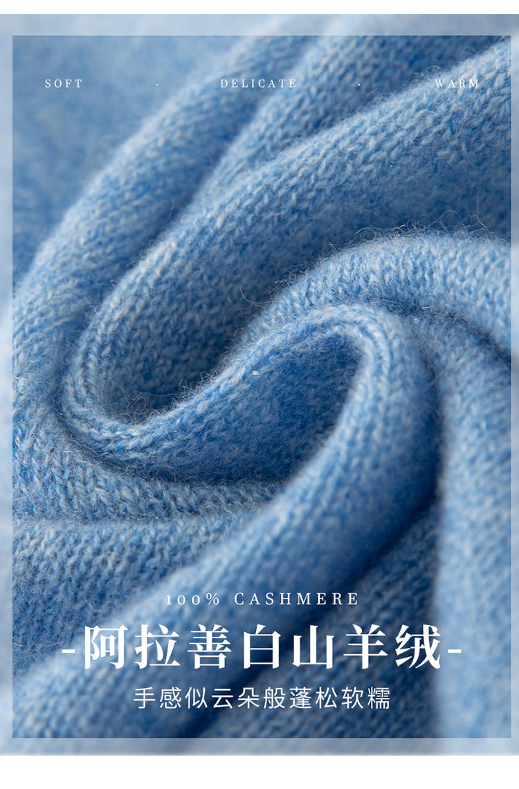 Sciarpa in Puro Cashmere in Tinta Unita