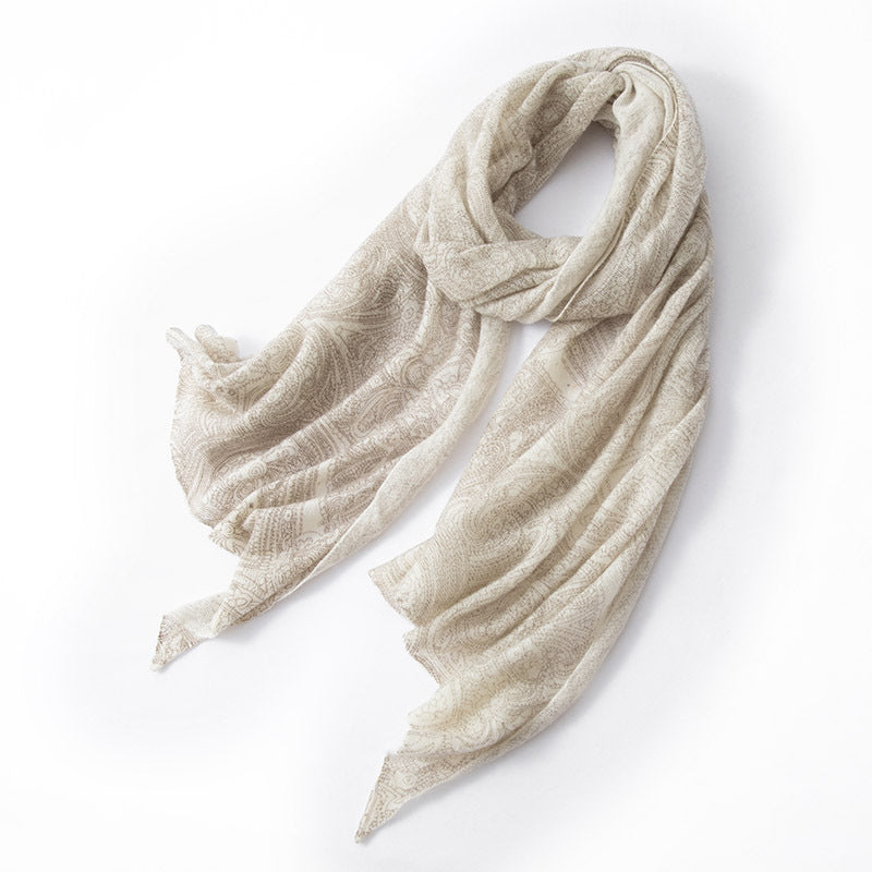 Sciarpa in Puro Cachemire Jacquard